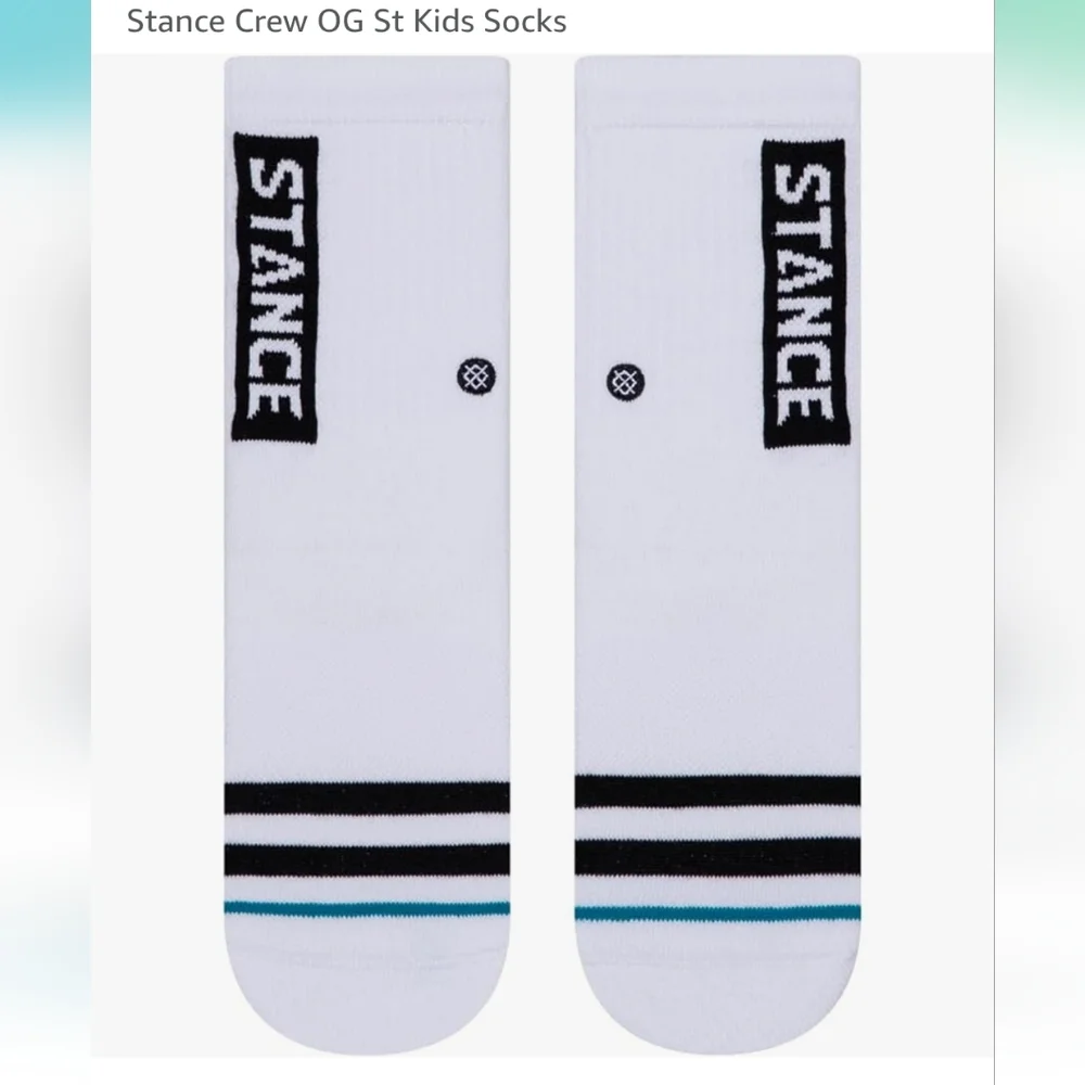 NWT OG Stance Crew Socks